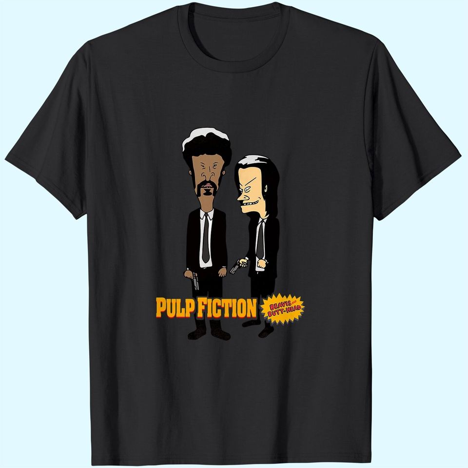 Pulp Fiction Beavis and Butthead Unisex Tshirt