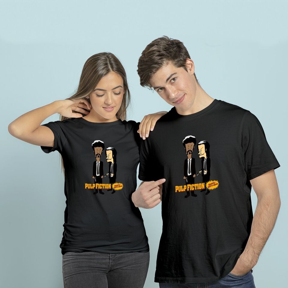 Pulp Fiction Beavis and Butthead Unisex Tshirt