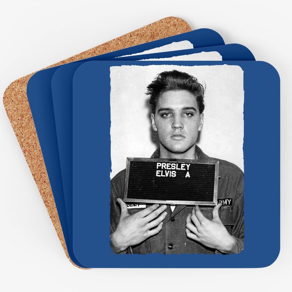 Elvis Presley Army Mug Shot Rock 'n' Roll Coaster