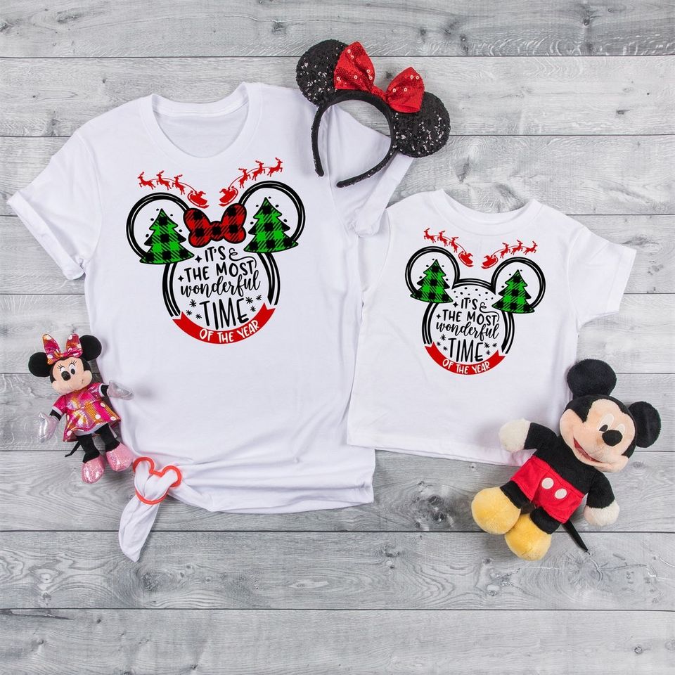 Most Wonderful Time Of The Year Disney Christmas T Shirt