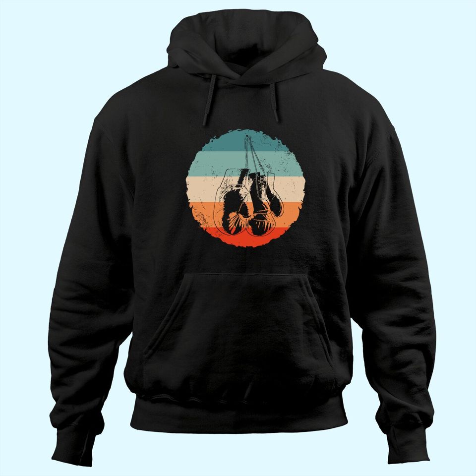 Retro Vintage Boxing Lover Boxing Fan Gift Hoodie
