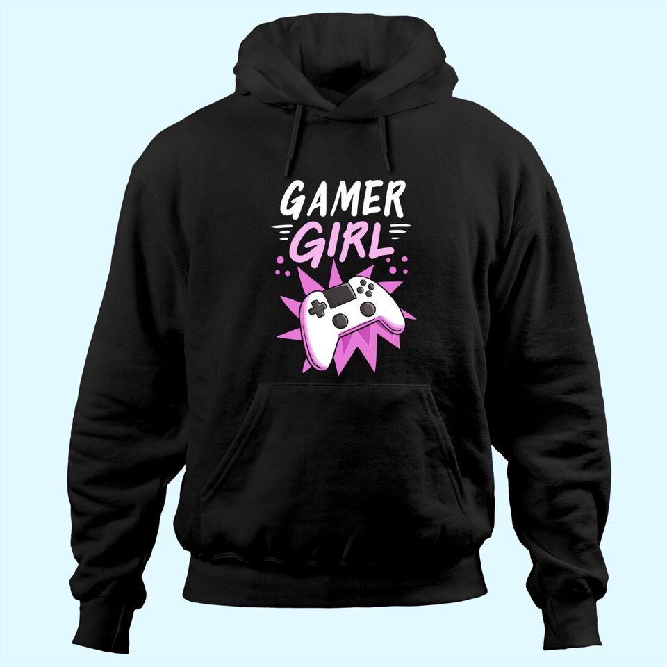 Gamer Girl Gaming Streaming Video Games Gift Hoodie