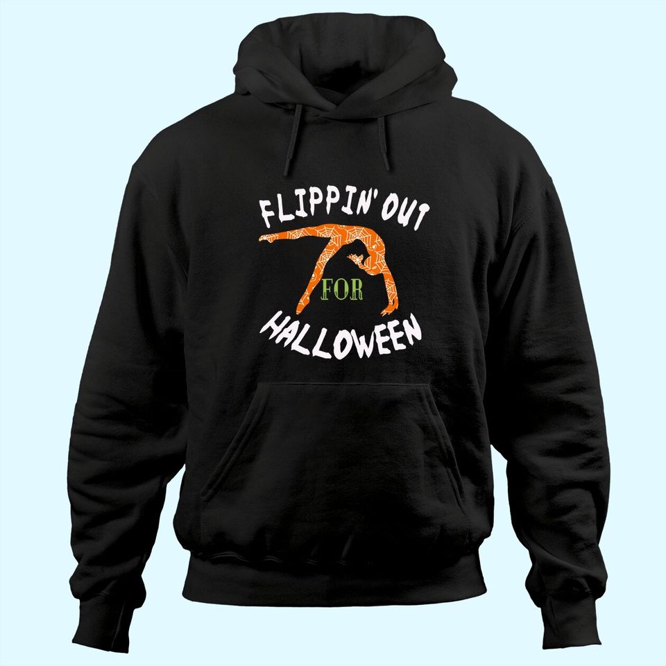Girls Flipping out For Halloween Gymnastics Hoodie