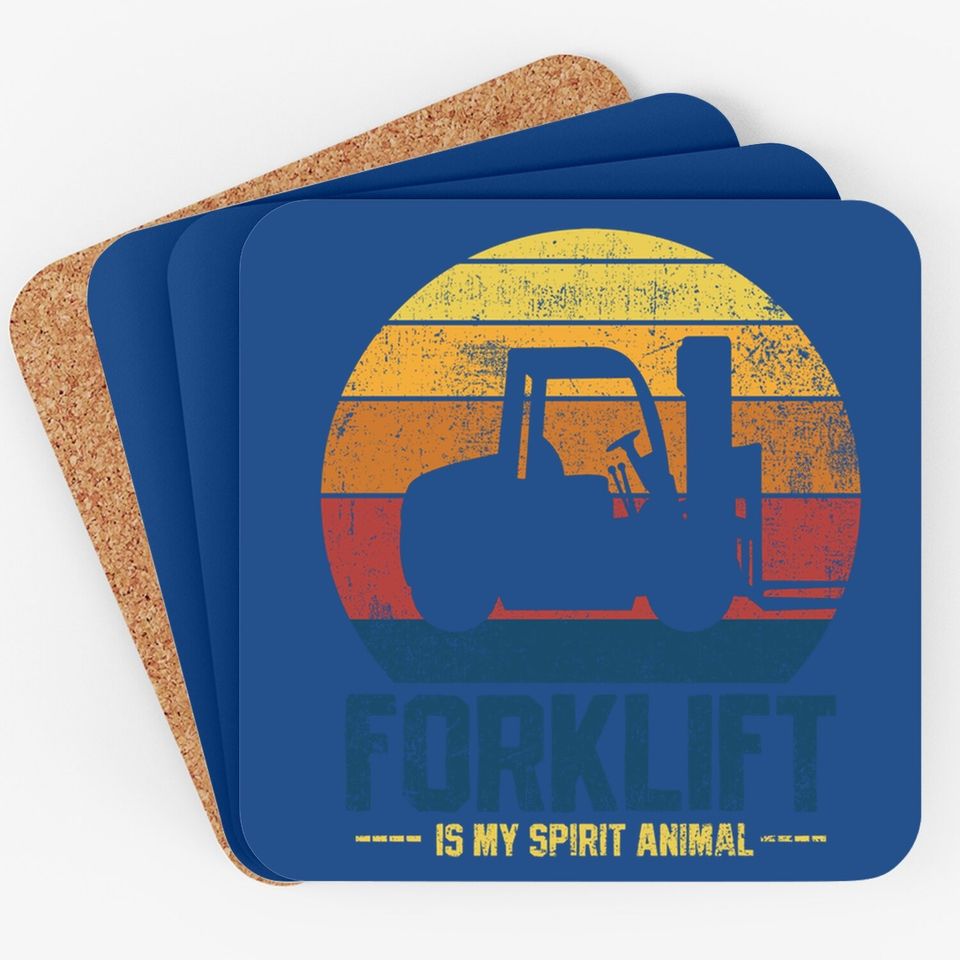 Forklift Vintage Coaster