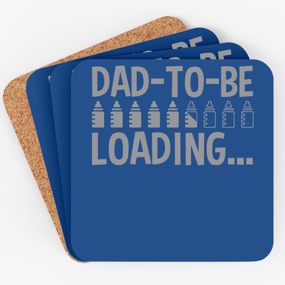 Dad-to-be Loading Bottles Coaster