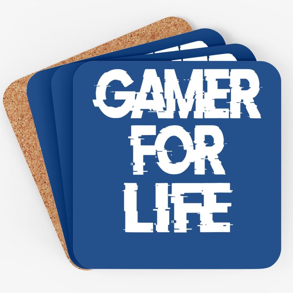 Gaming 365 Gamer For Life Coaster For Video Game Players Coaster
