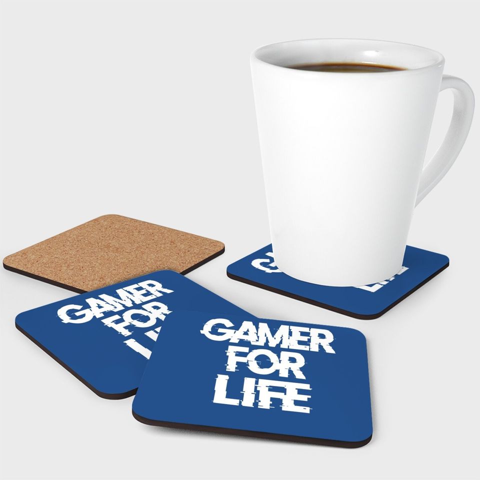 Gaming 365 Gamer For Life Coaster For Video Game Players Coaster
