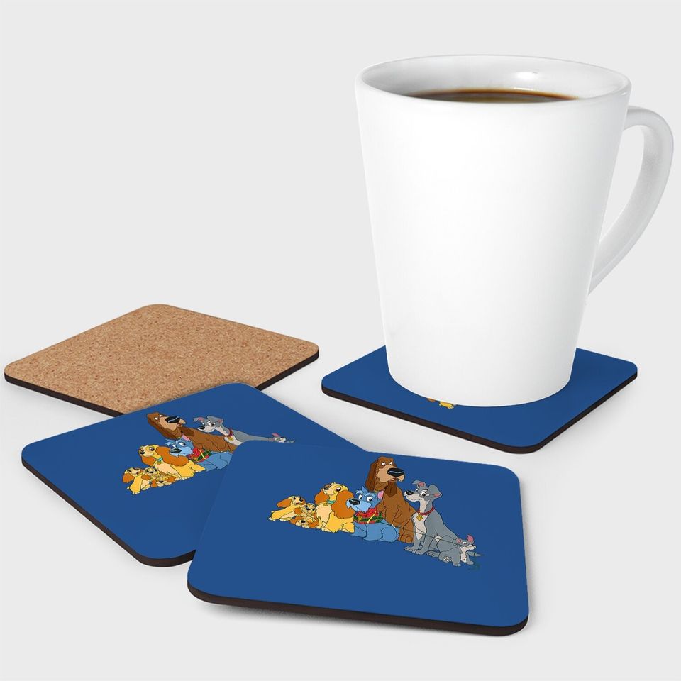 Lady And The Tramp Dogs Coaster