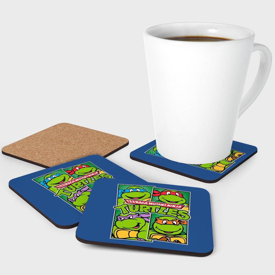 Teenage Mutant Ninja Turtles Paneled Characters Coaster
