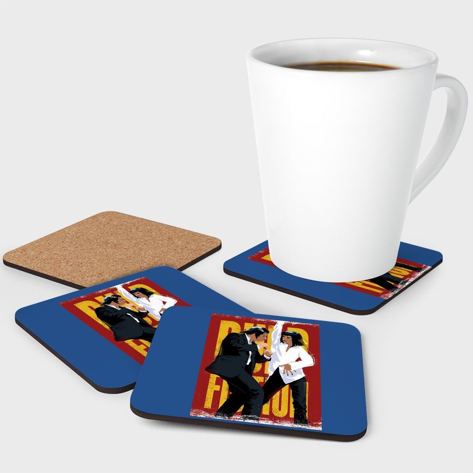 Nirvan Pulp Fiction Dance Coaster