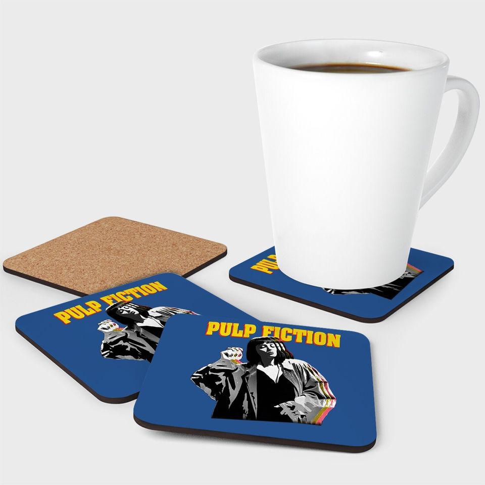 Nirvan Pulp Fiction Mia Wallace  coaster