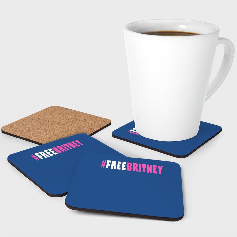 Free Britney Movement Coaster