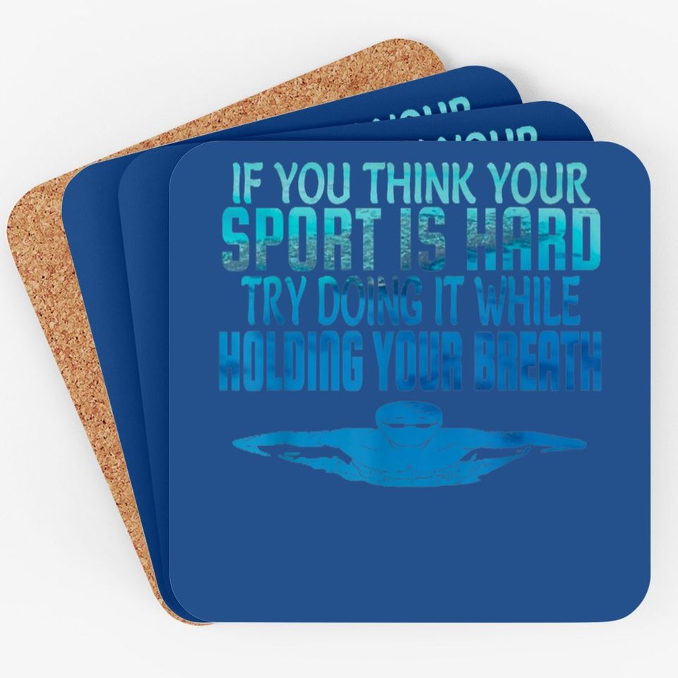 Swim Swimmer Sport Practice Coaster