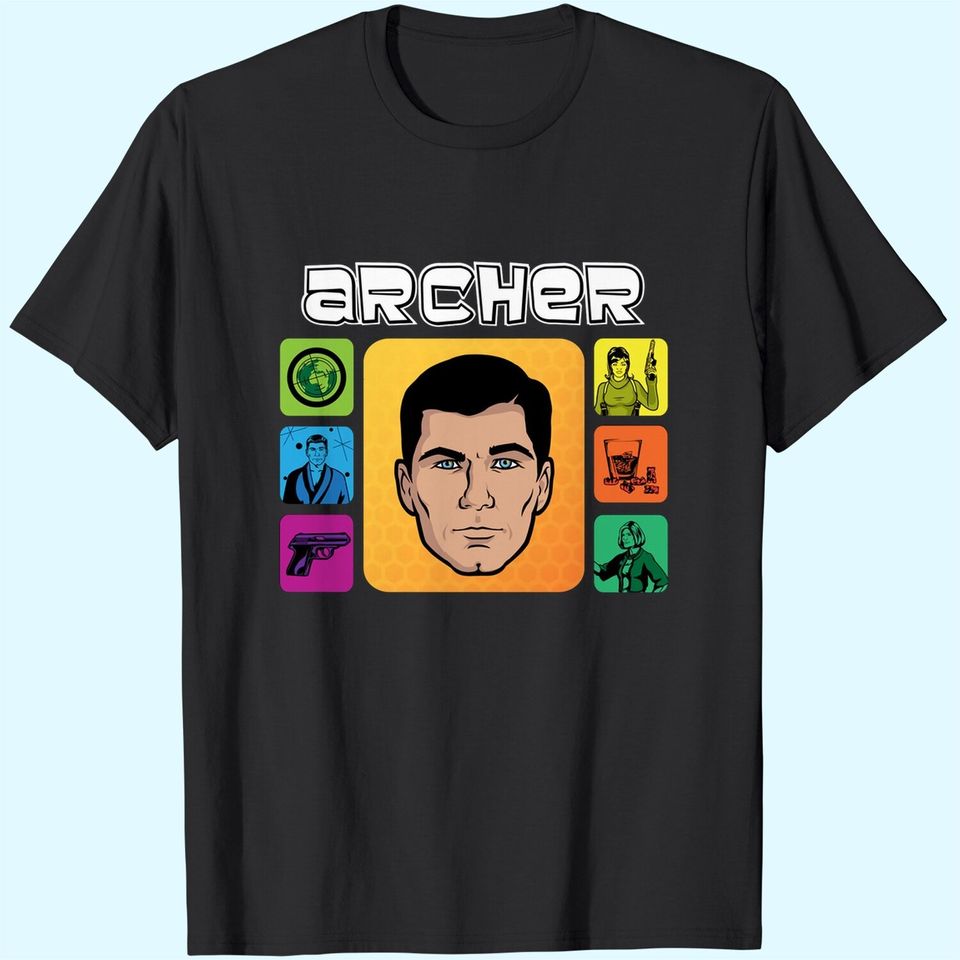 Nirvan Acher Sitcom Sterling Archer Cartoon Unisex Tshirt