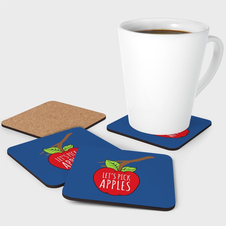 Apple Picking Inspired Coaster