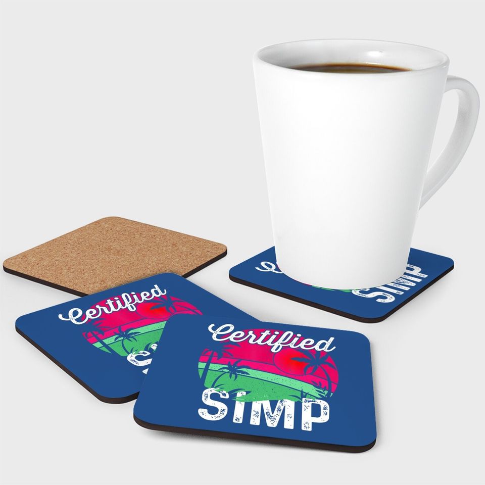 Certified Simp University Meme Simp Nation Coaster