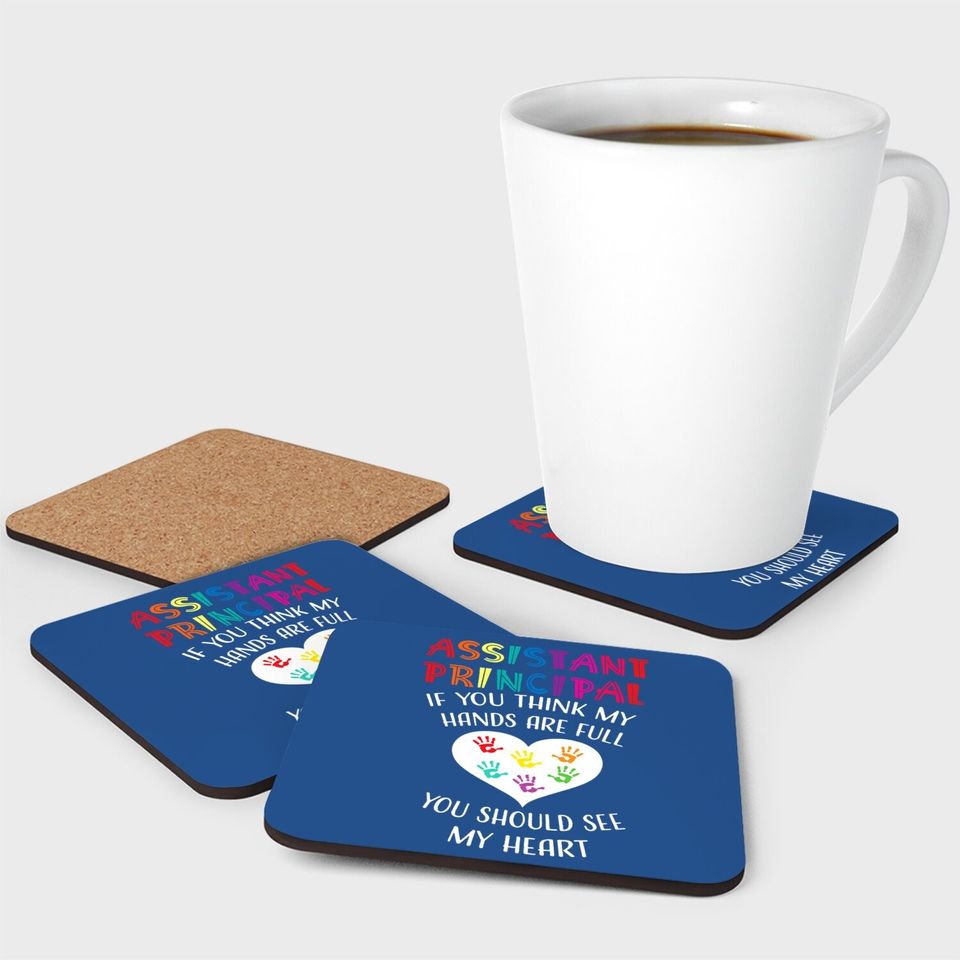Assistant Principal Cute Teacher Appreciation Coaster
