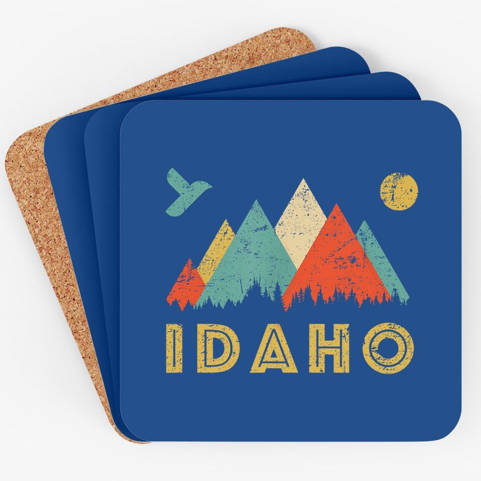 Retro Vintage Idaho Throwback Coaster