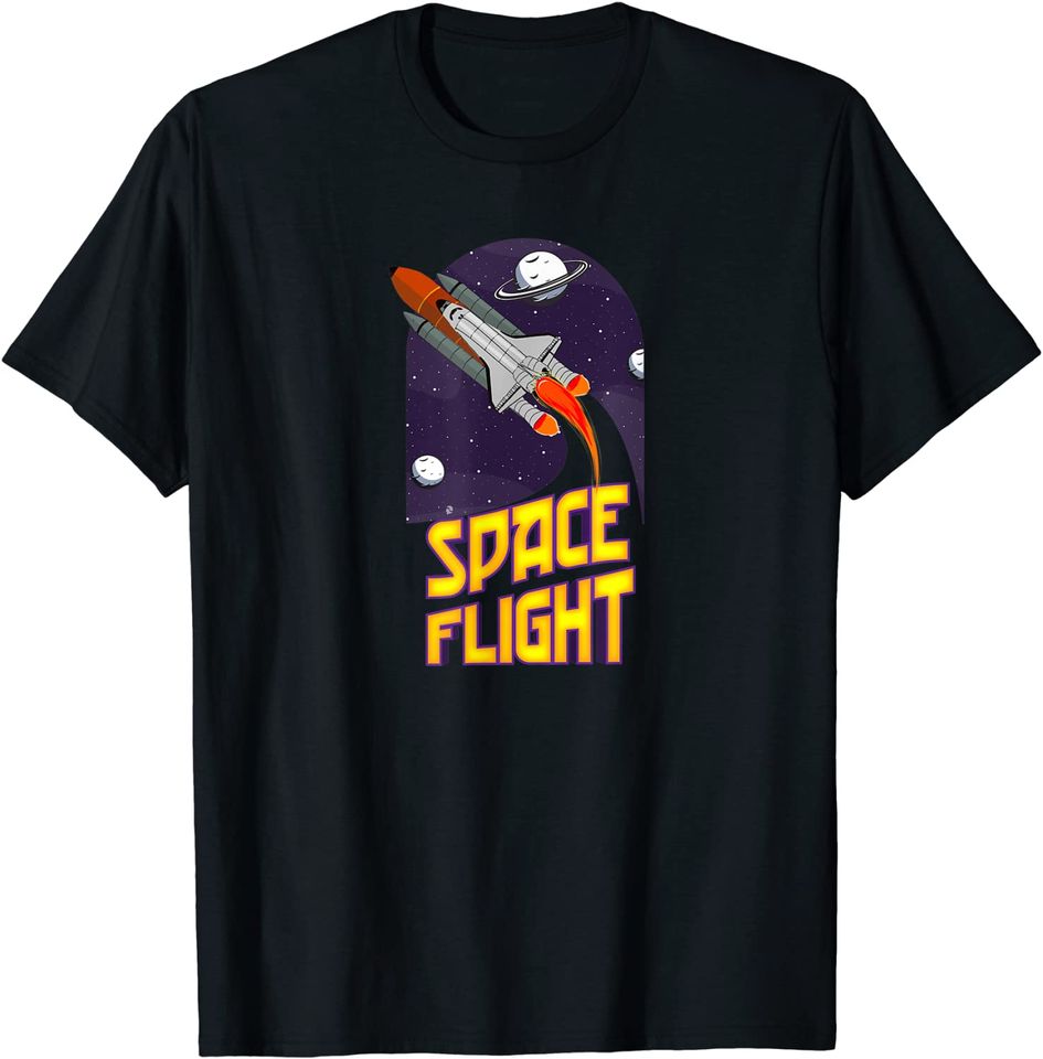 Commercial Space Flight Travel Tourism Tourist Explorer T Shirt