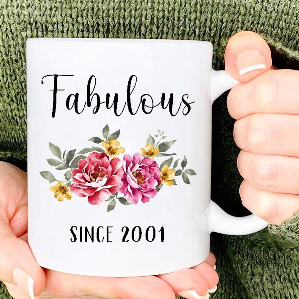 20th Birthday Present For Women Mugs Ceramic Mug