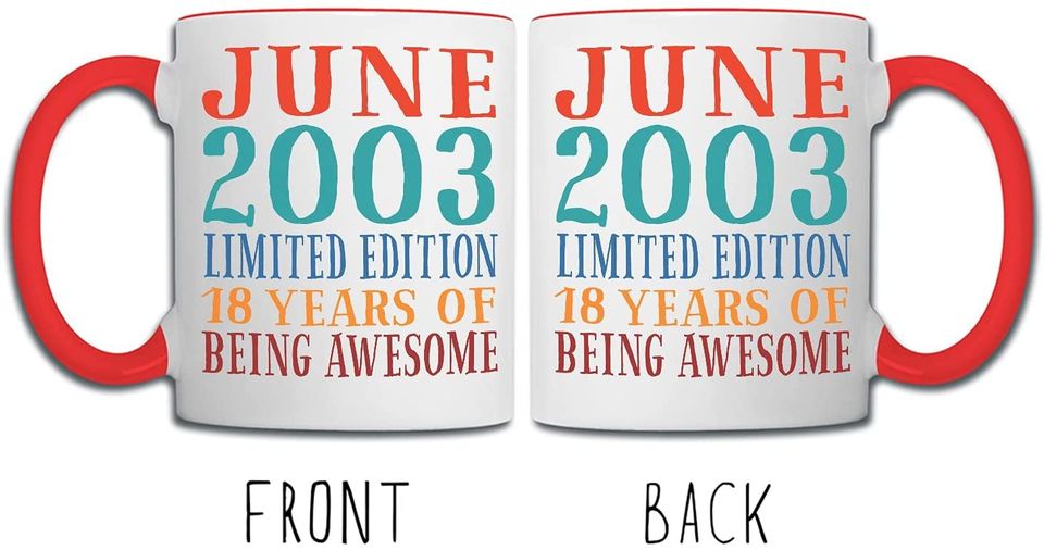 June 2003 Birthday Ceramic Mug