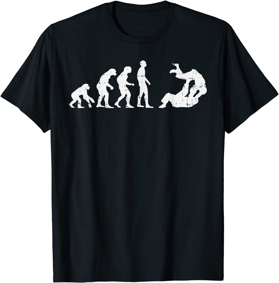 Brazilian Jiu Jitsu Judo Evolution T Shirt
