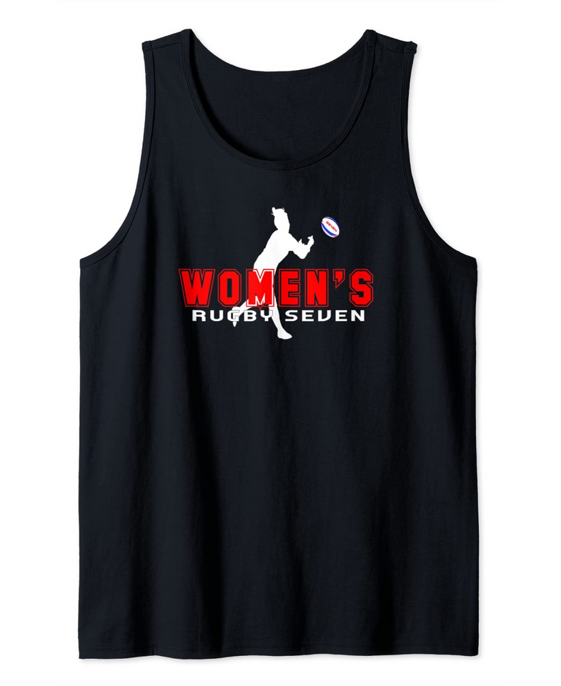 Rugby Seven Team Sport Participation Tank Top