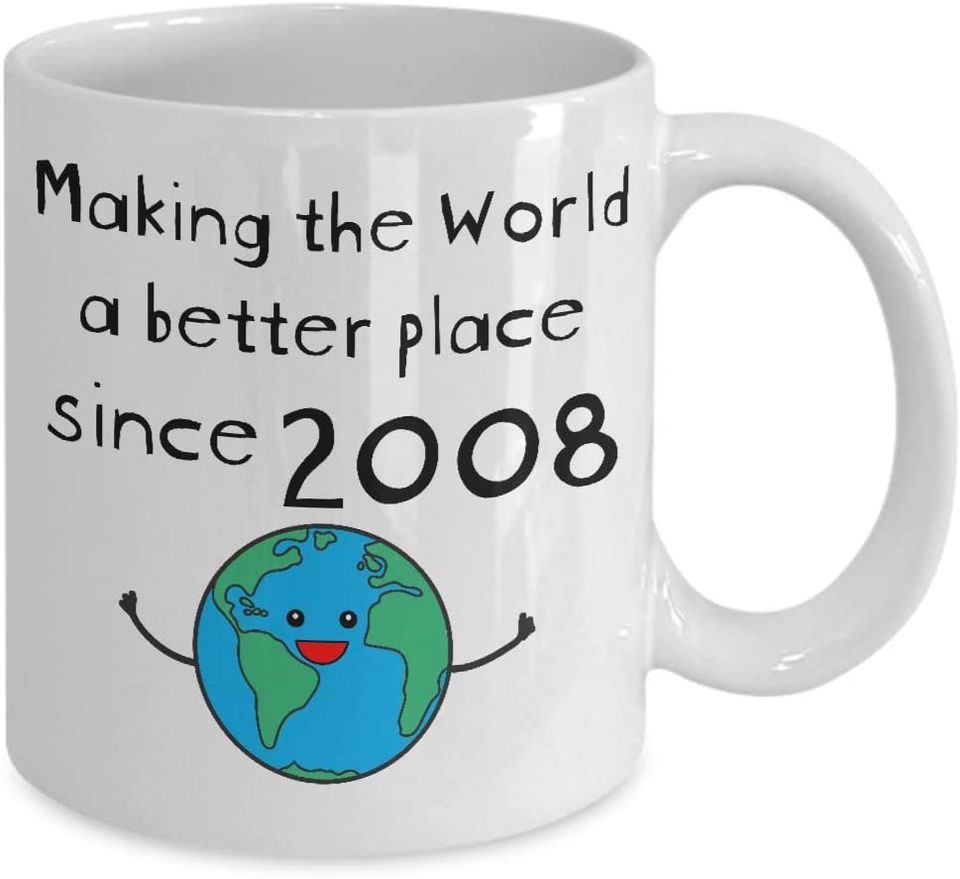 Making the World a Better Place Since 2008 Coffee Mug