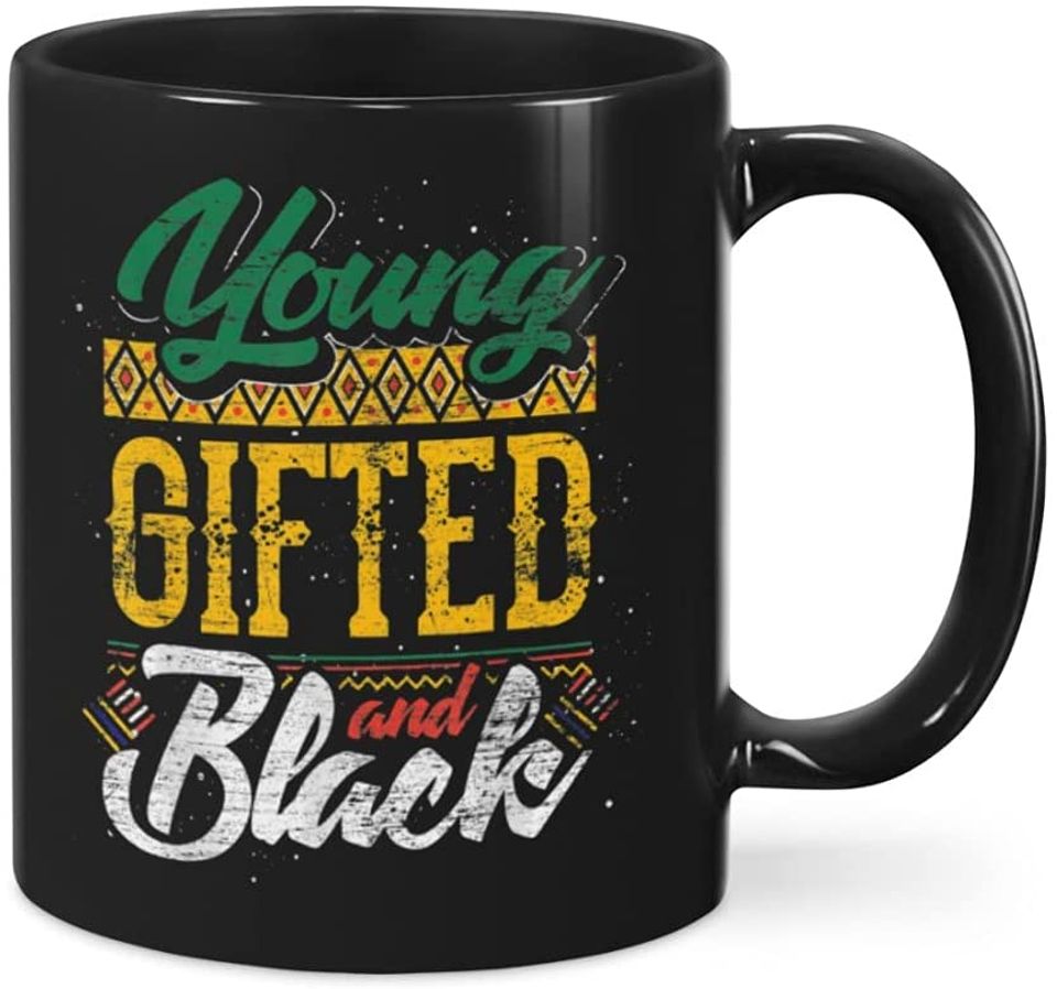 Young Gifted And Black Mug With Handle
