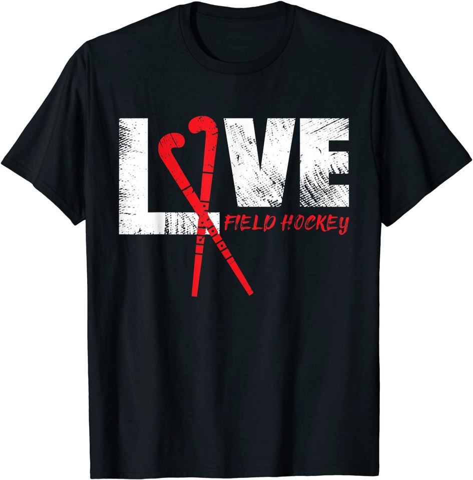 Love field hockey gift field hockey player gift T-Shirt