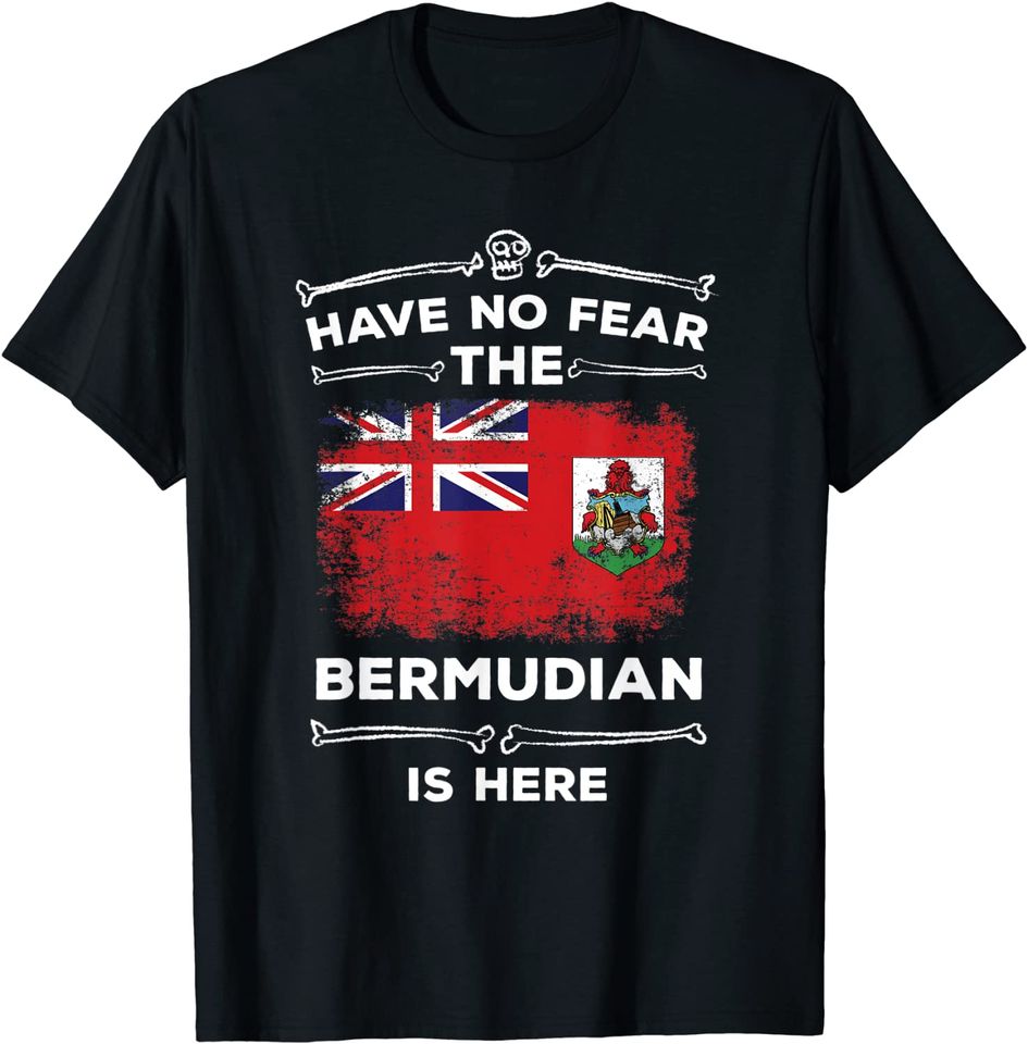 Have No Fear The Bermudian Is Here Halloween T Shirt