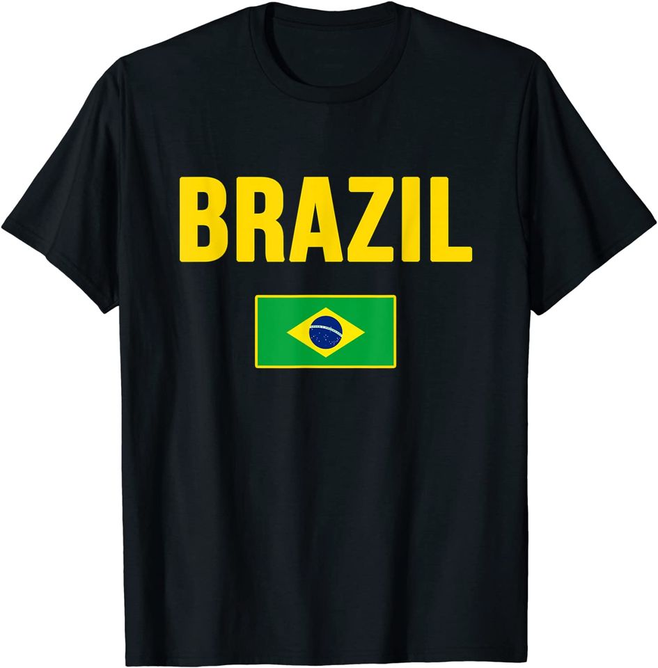 Brazilian Flag T Shirt