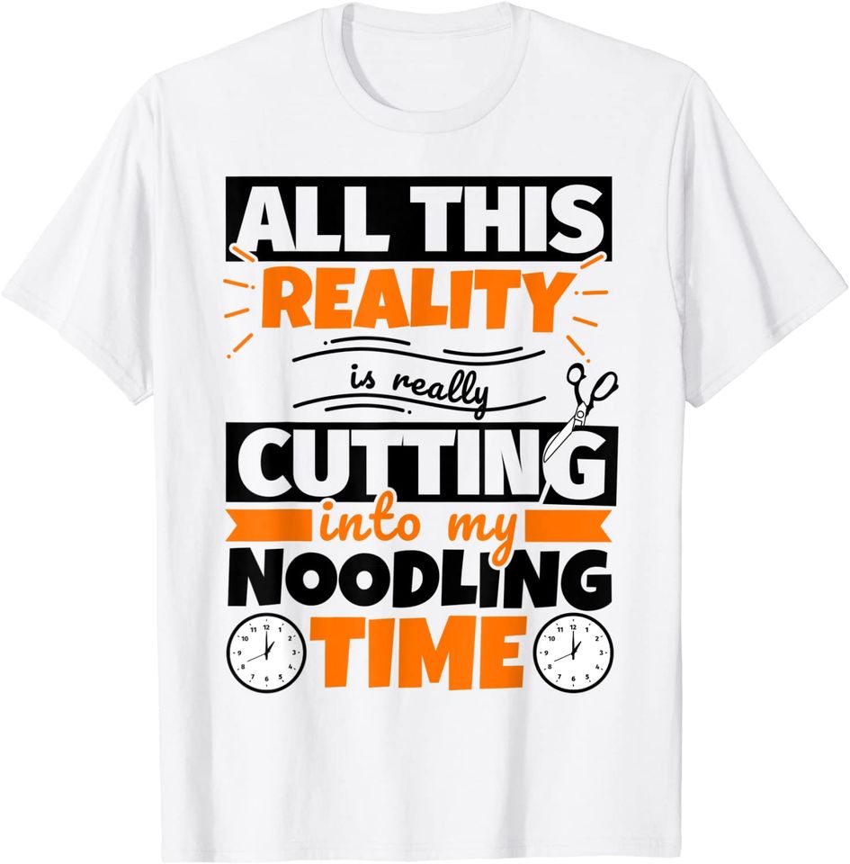 Noodling Saying Hobby T Shirt