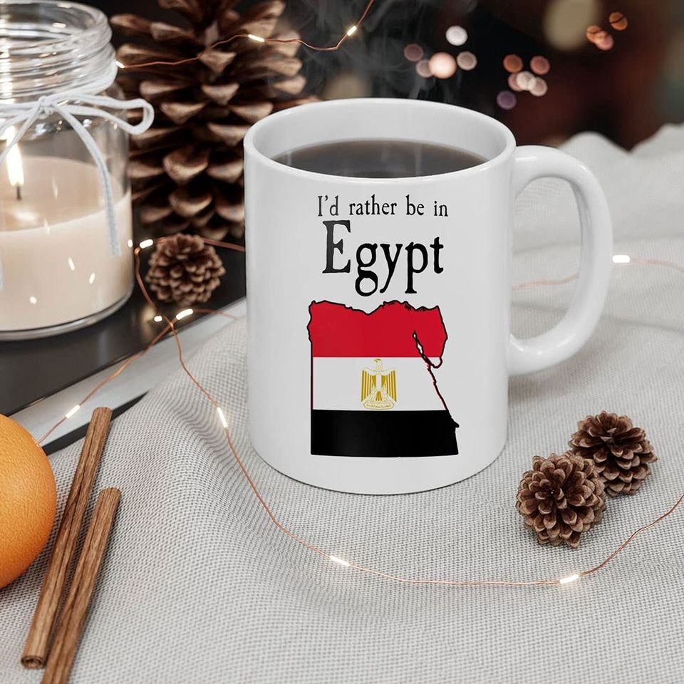 I rather be in Egypt Coffee Mug