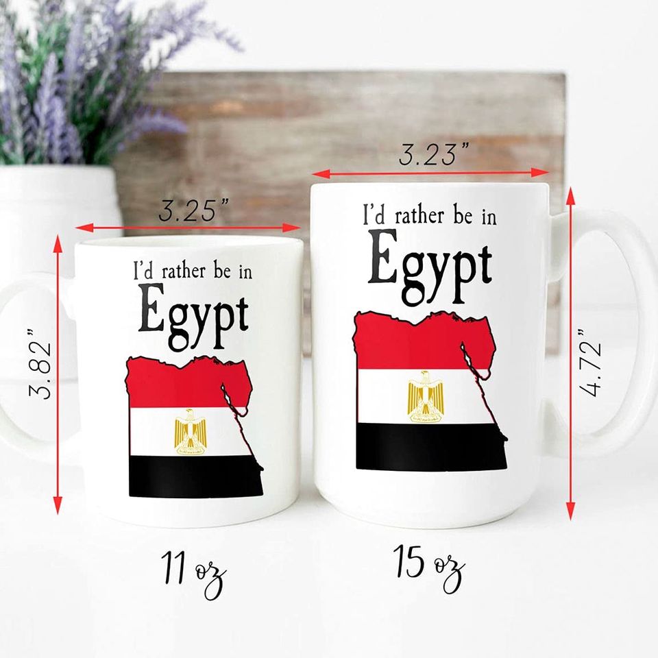 I rather be in Egypt Coffee Mug