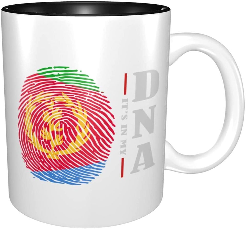 Ceramic Coffee Mug Its In My DNA Eritrea Flag