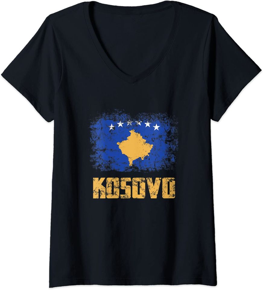 Kosovo Independence Flag Albanian T Shirt