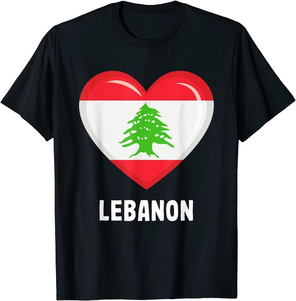 Lebanese Flag T Shirt