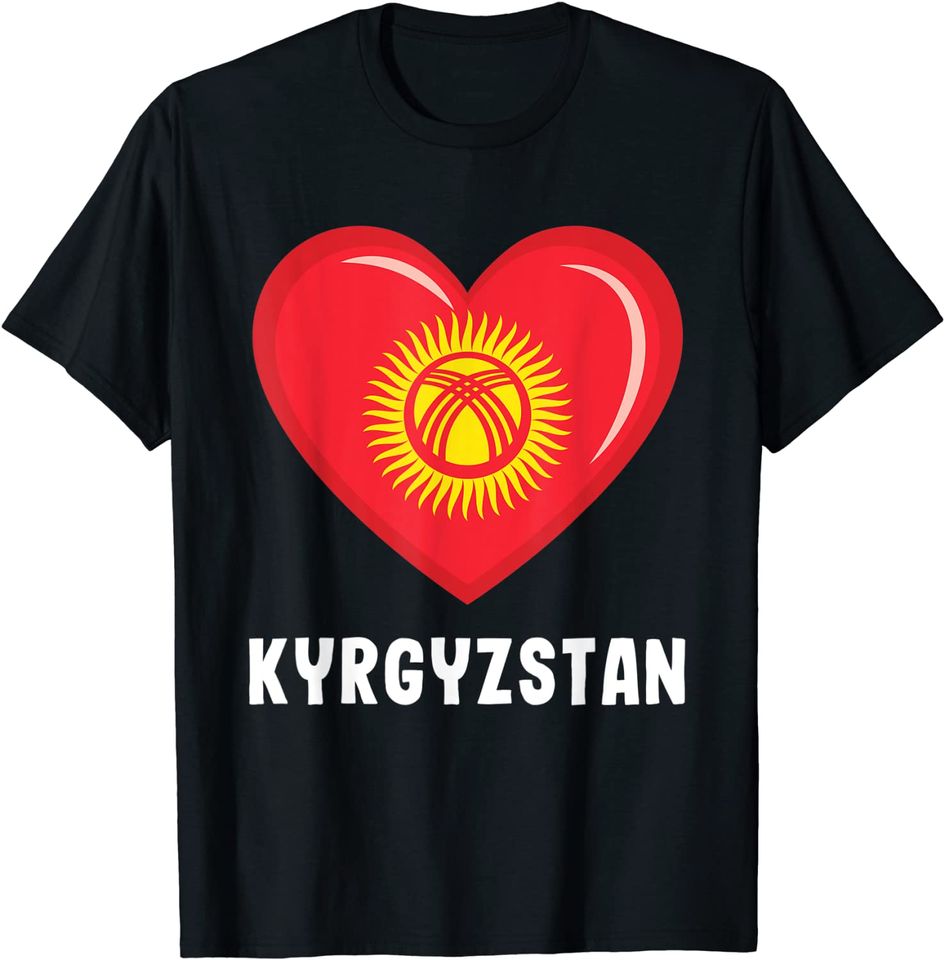 Kyrgyzstani Flag  T Shirt