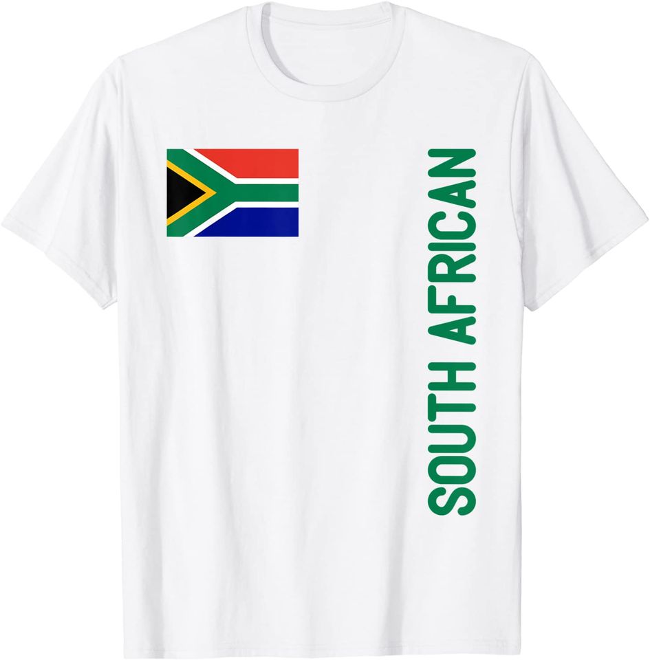 South African Flag And South Africa Roots T-Shirt