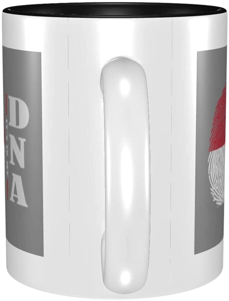 Ceramic Coffee Mug Its In My DNA Monaco Flag