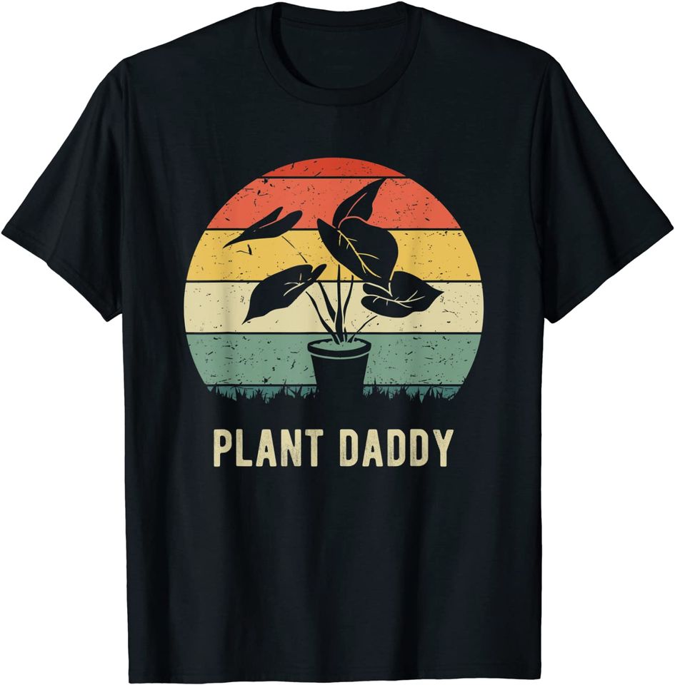 Plant Daddy Nature Botanical Gardener Plant Dad Gardening T-Shirt