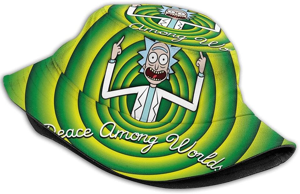 SUILIFA Unisex Anime Cartoon Beach Sun Bucket Hat