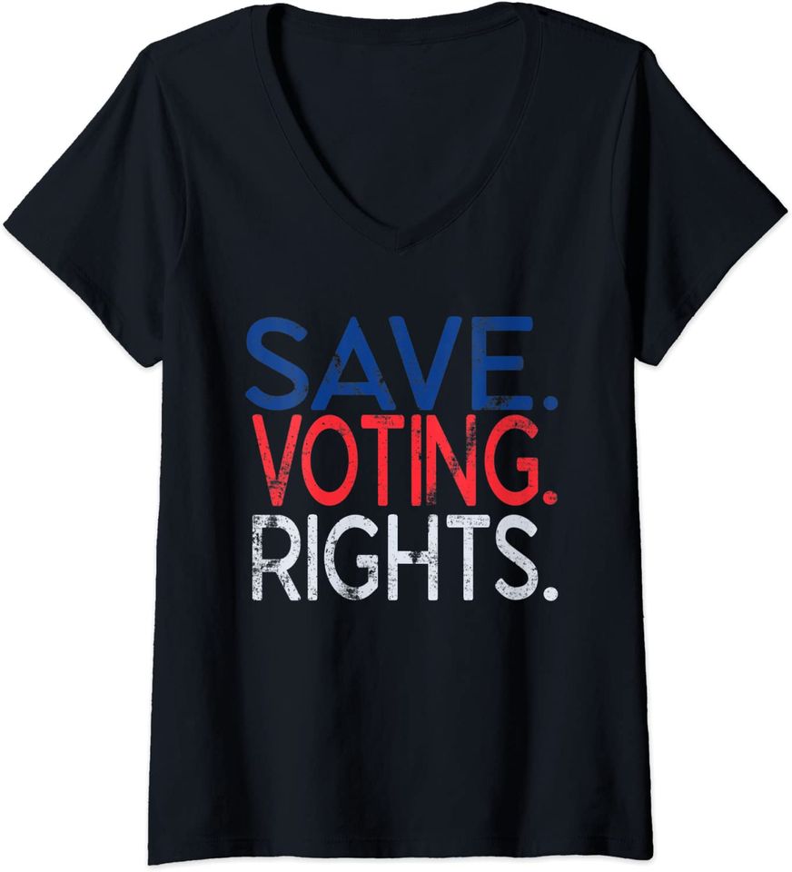 Save Voting Rights Pro Democracy T Shirt