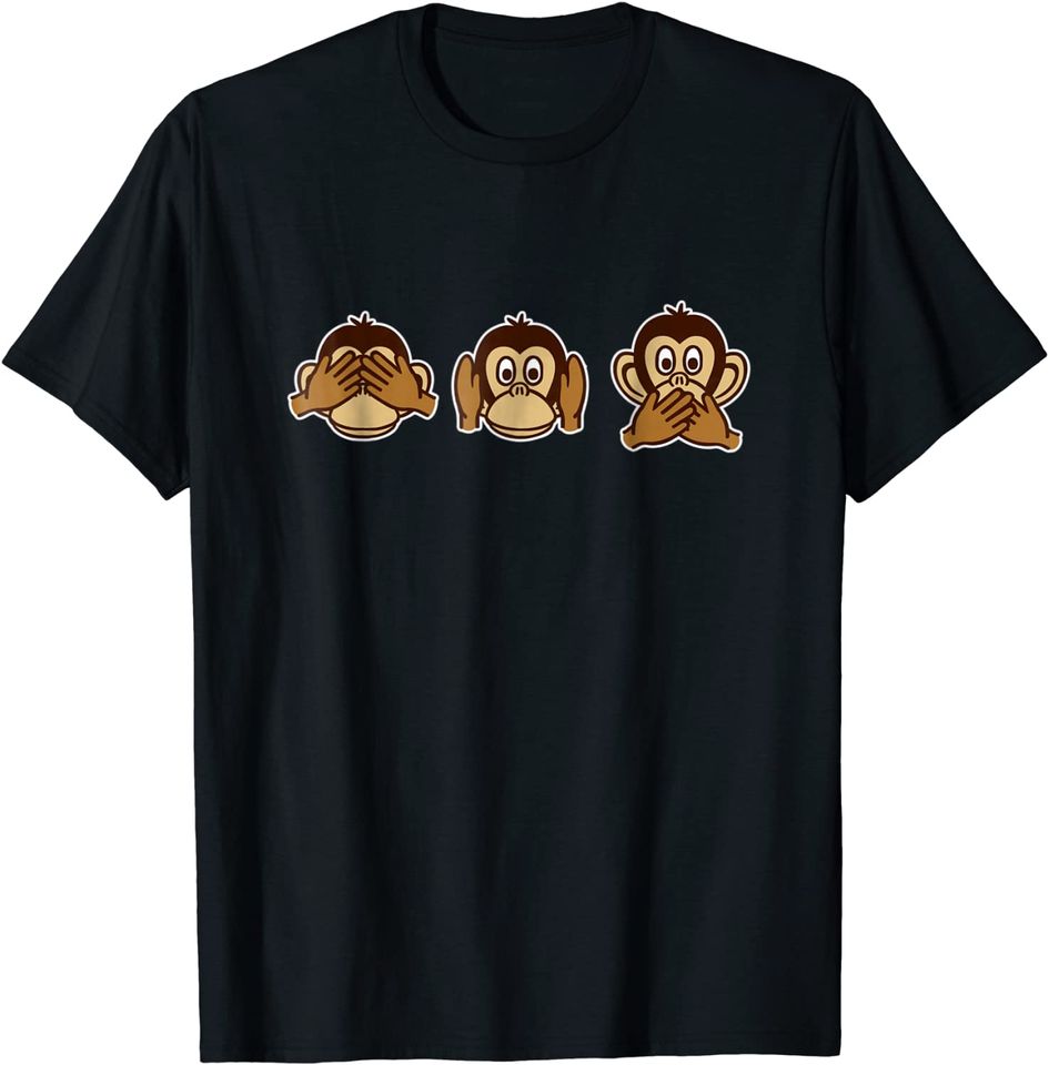 Three wise monkeys T-Shirt