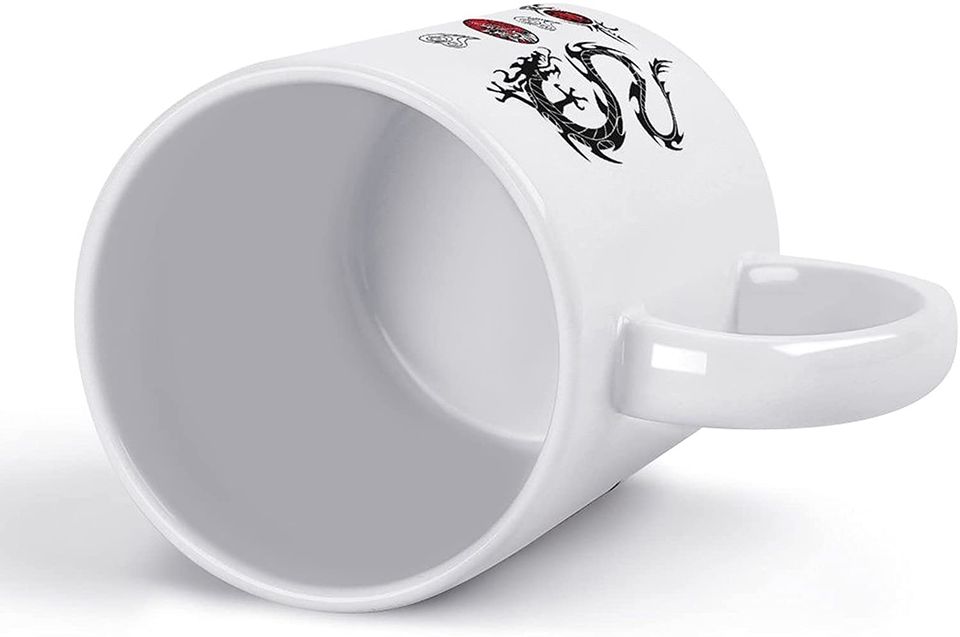 Tattoo Style Creatures with Details Ceramic Coffee Mug