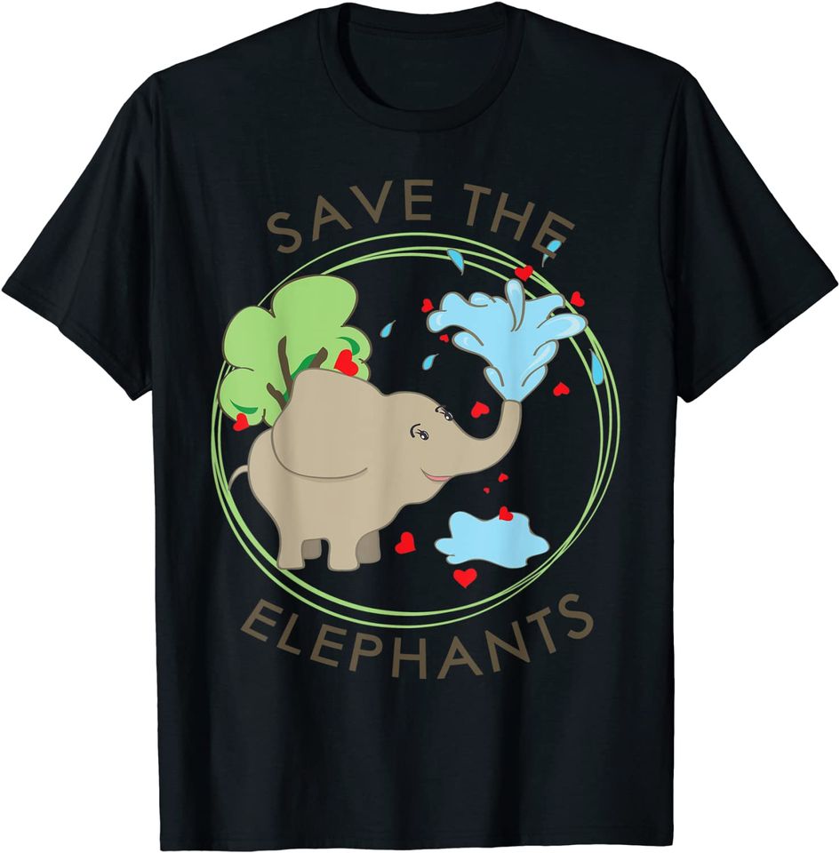 Save the Elephants T Shirt