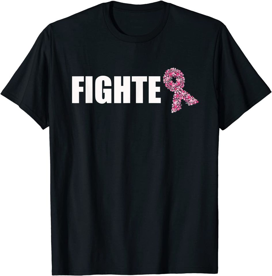 Breast Cancer Fighter Warrior Wear Pink In October T-Shirt