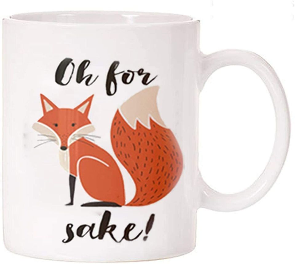 Fox Mug---Oh for Fox sake---Gifts for Mom Mothers Day