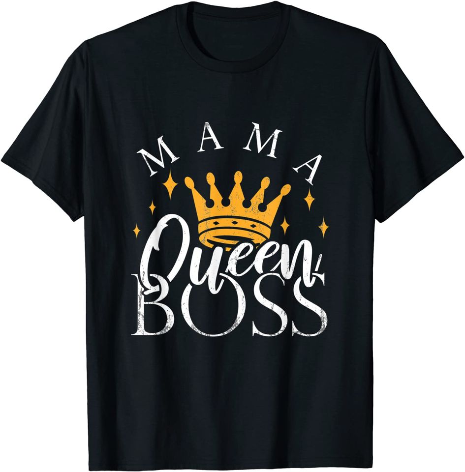 Boss Mommy Shirt Mothers Day Gift Mama Queen Perfect